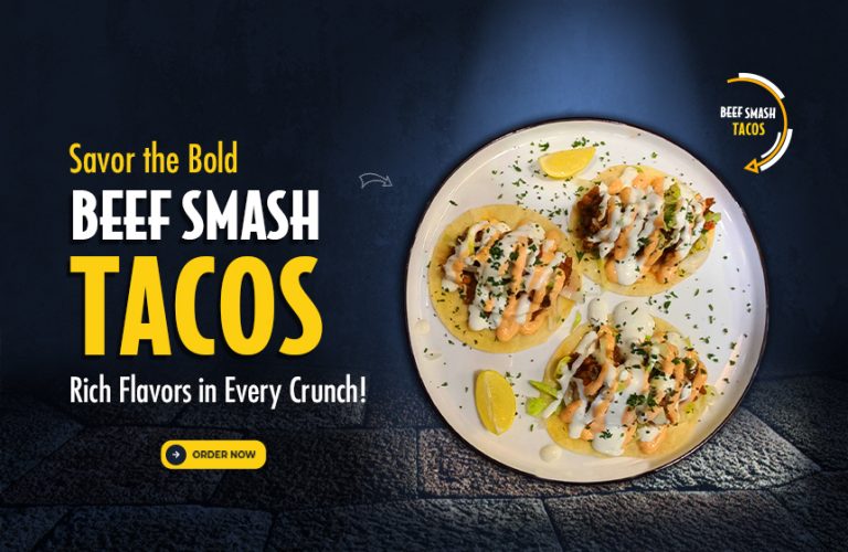 BEEF SMASH TACOS